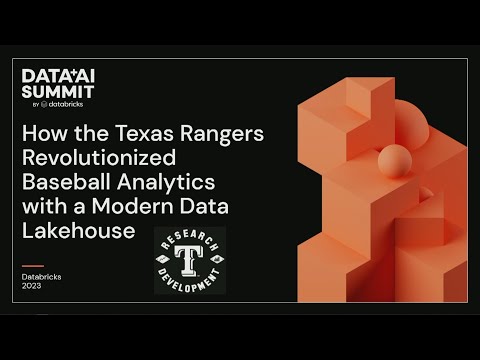 How the Texas Rangers Revolutionized Baseball Analytics with a Modern Data Lakehouse