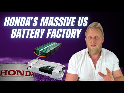 Honda building $4.4 billion electric vehicle battery plant in the US